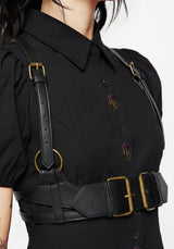 Agatha Schnitt Raus Side Detail Geschirr