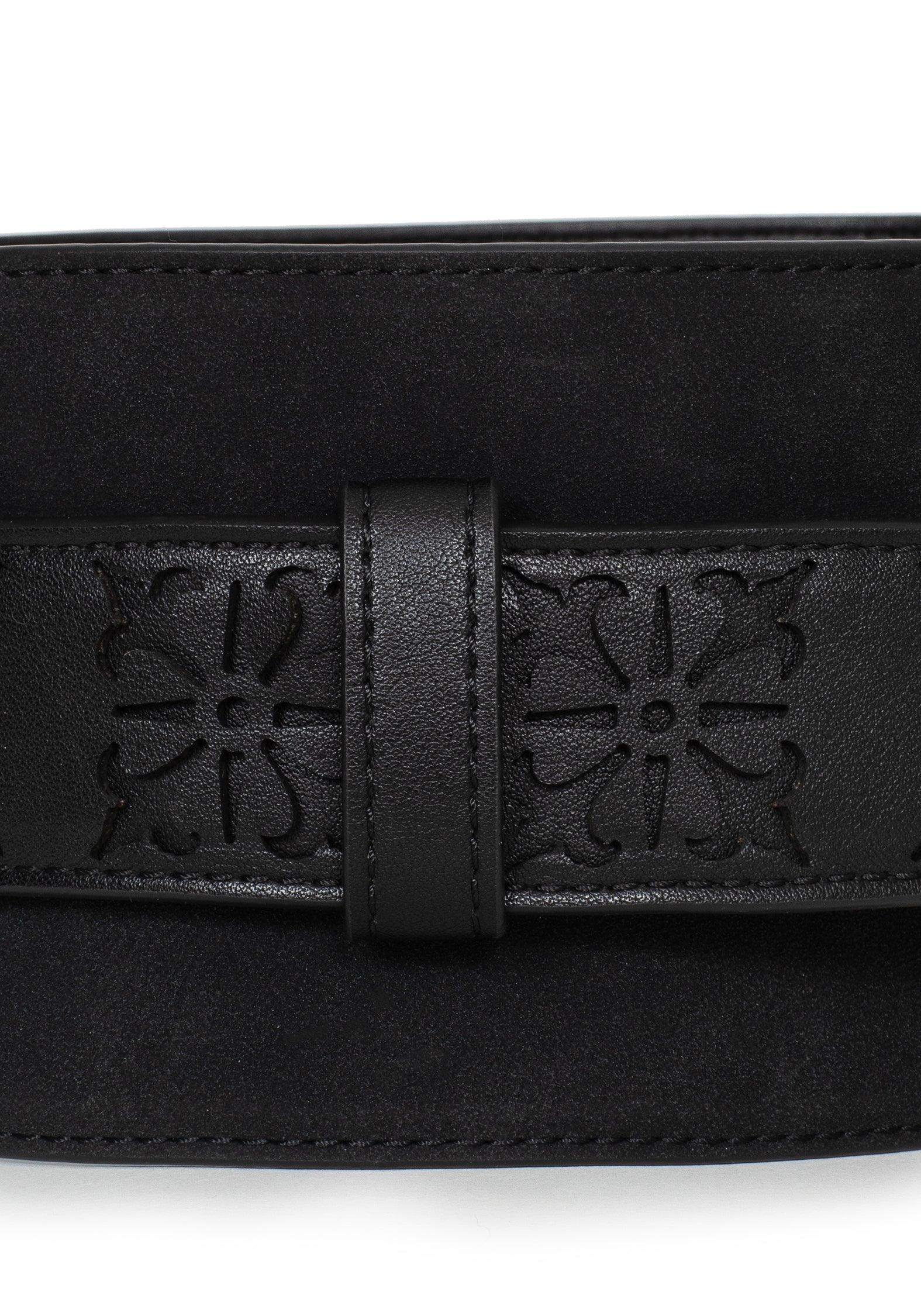 Eugenia Kreuz Schnitt Raus Detail Kunst- Suede Taille Gürtel