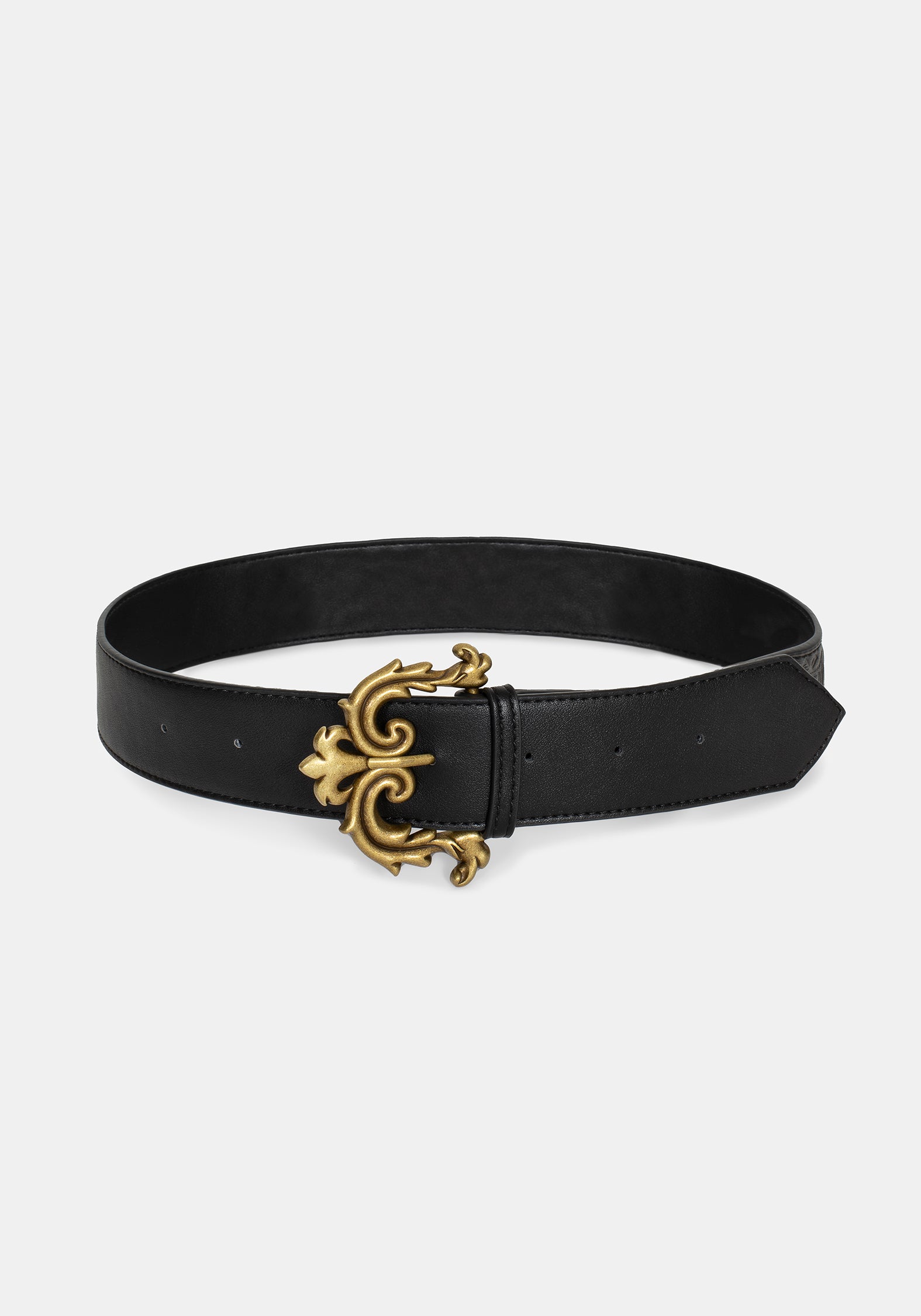 Fleur de Lis Schnalle Gürtel