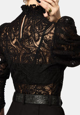 Fleur de Lis Buckle Belt