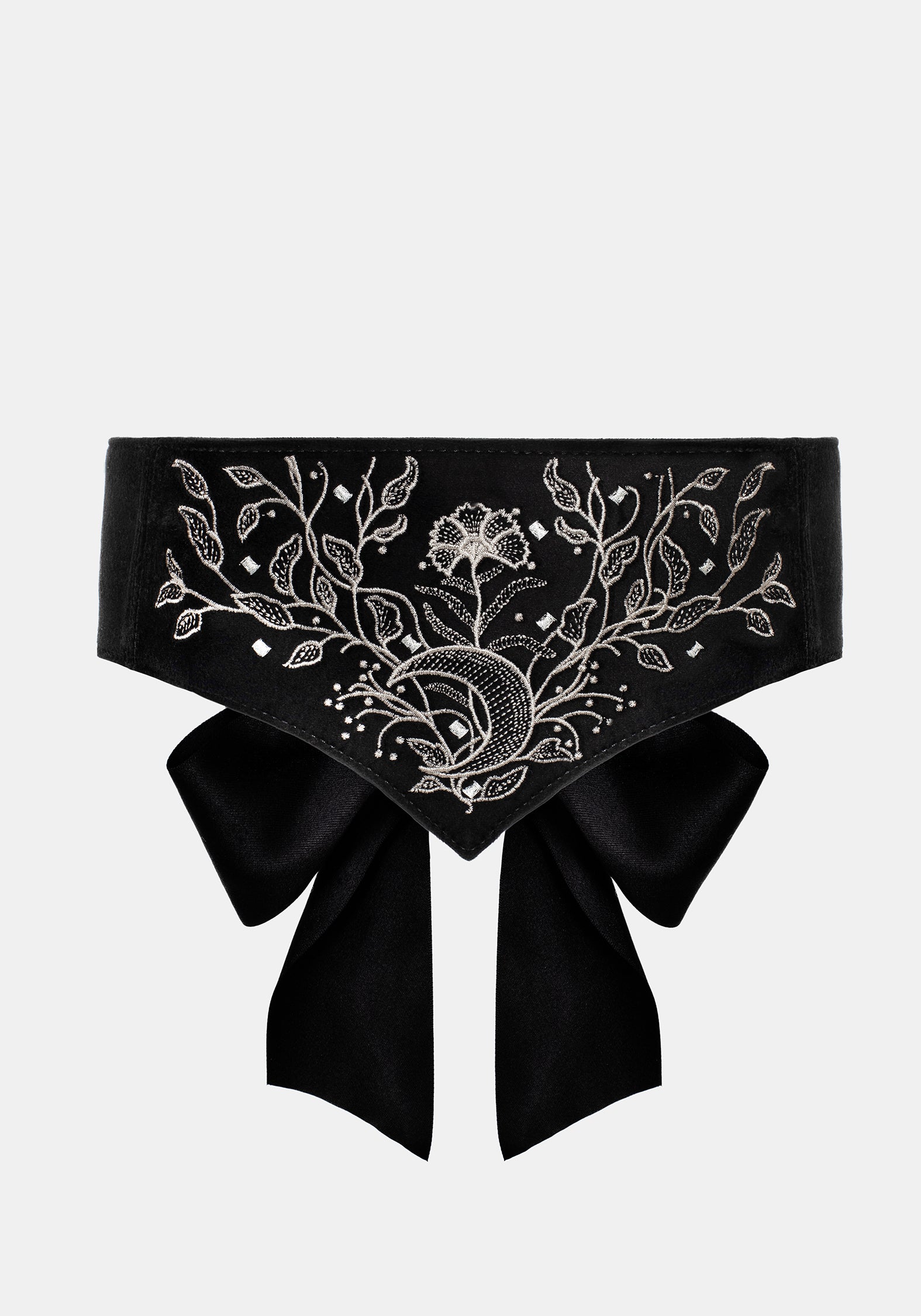 Morrigan Stern Gekreuzte Bestickt Taille Gürtel