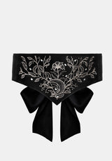 Morrigan Stern Gekreuzte Bestickt Taille Gürtel