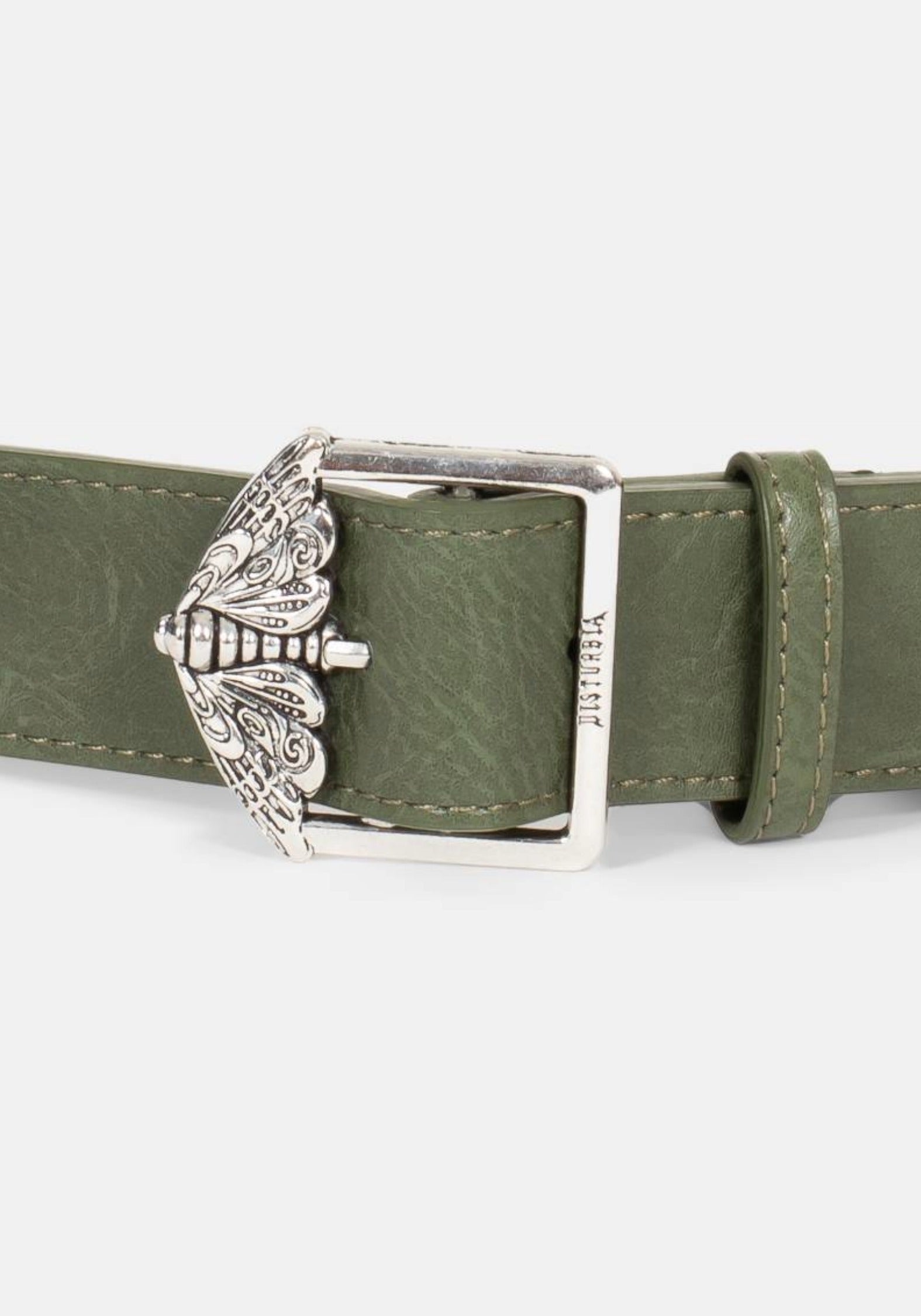 Rosamoth Geprägt Schnalle Gürtel - Grün