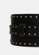 Brux Rivet Detail Mit Schnalle Taille Gürtel