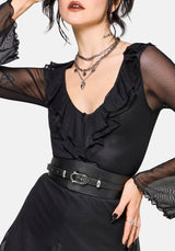 Cathedral Schnalle Taille Gürtel