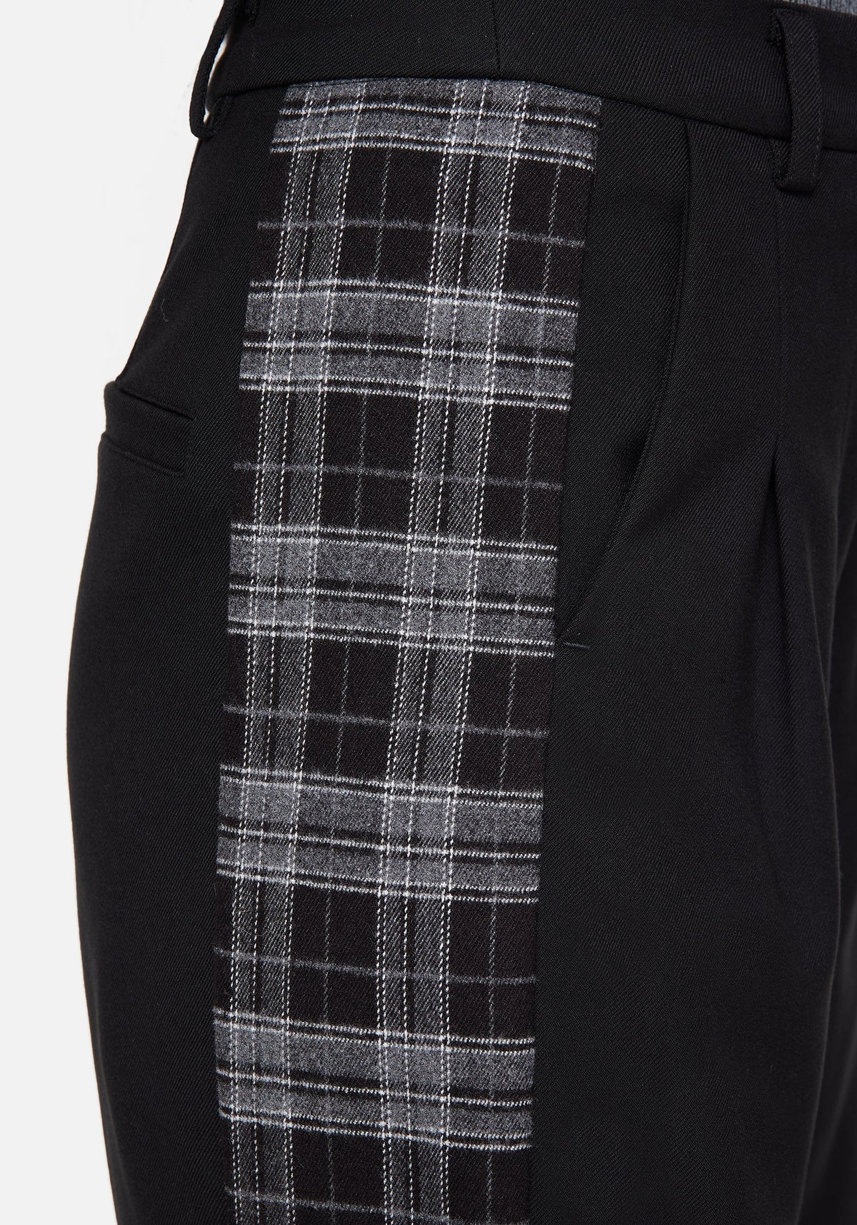 Plutone Gespleißt Prüfen Gerade Bein Hose