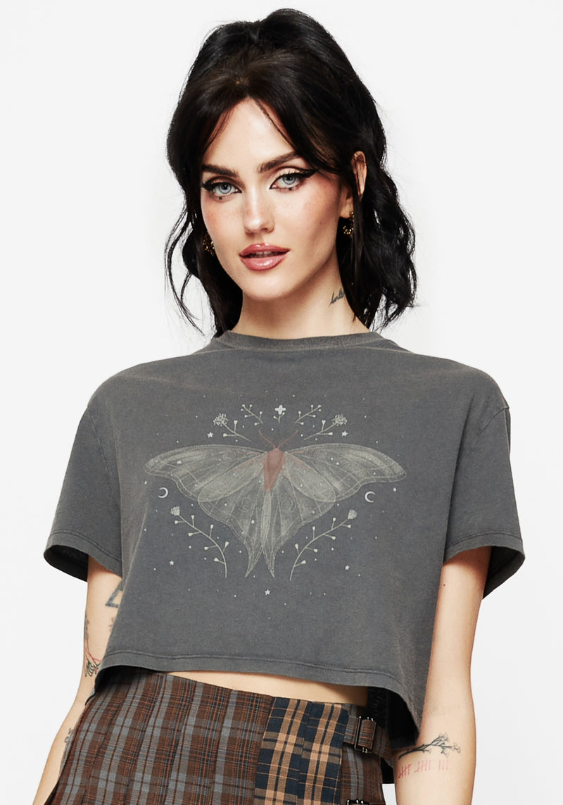 Drift Cotton-Blend Jersey Kurz Geschnitten T-Shirt