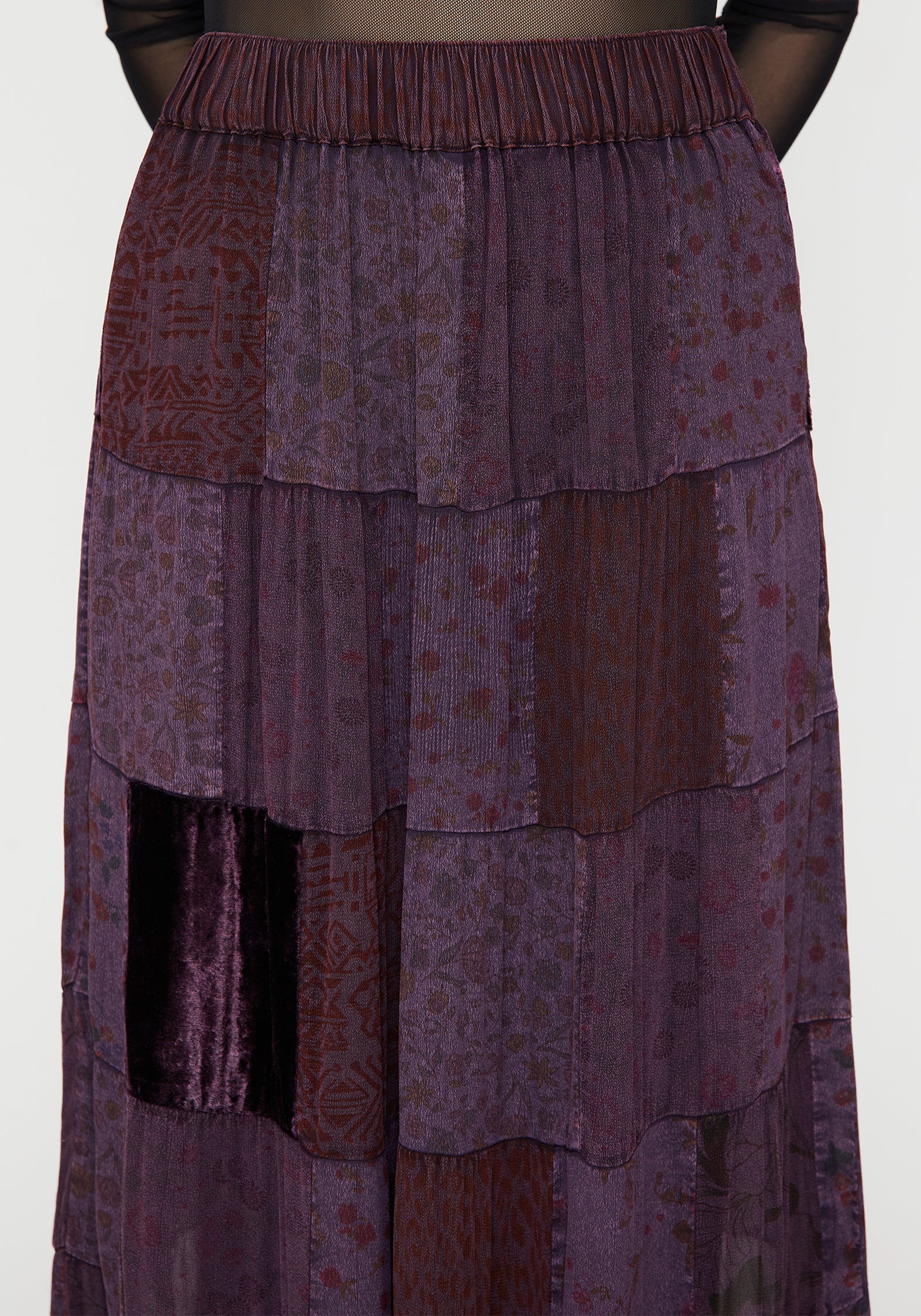 Mabel Blumenmuster Bedruckt Patchwork Rock