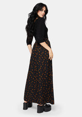 Elura Celestial Print Maxi Skirt