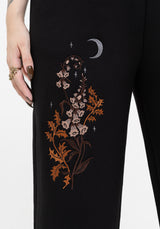 Foxglove Embroidered Straight Leg Jogger