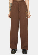 Abellona Waff Bestickt Weit Bein Jogger