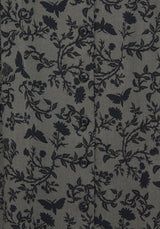 Morgana Button Up Midi Skirt - Green