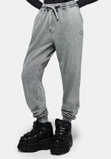 Sylph Fallen Taube Bestickt Mit Manschetten Jogger