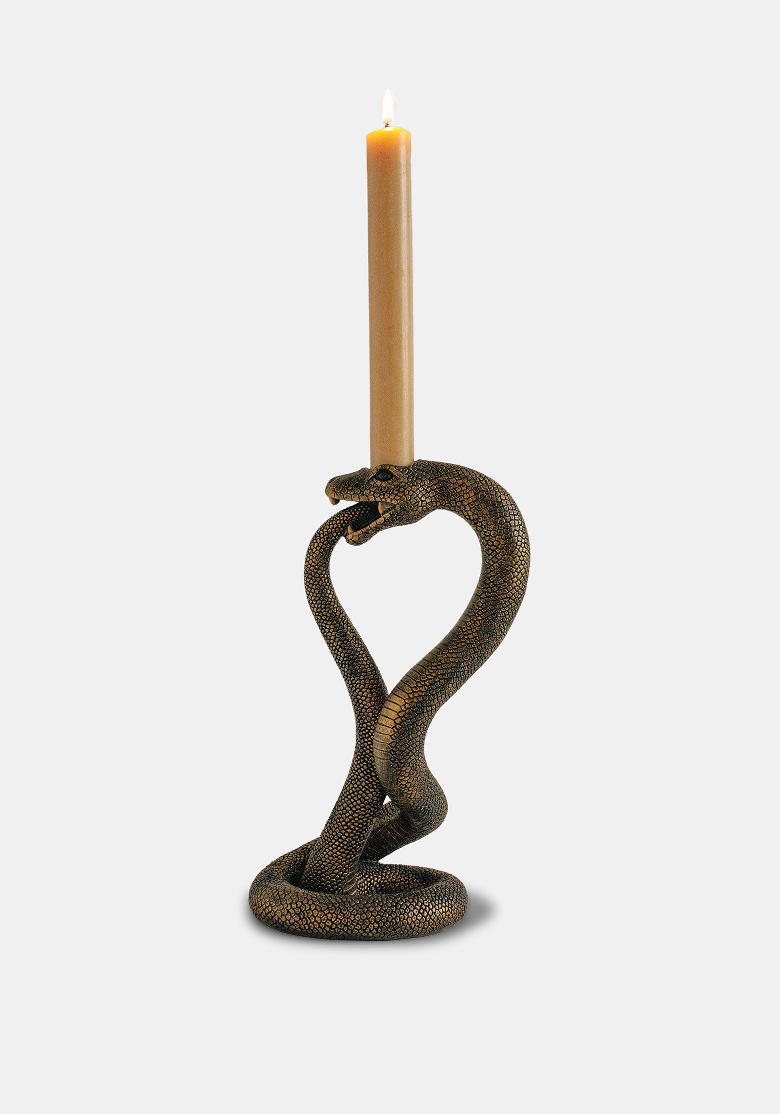 Ouroboros Kerze Stick Halter
