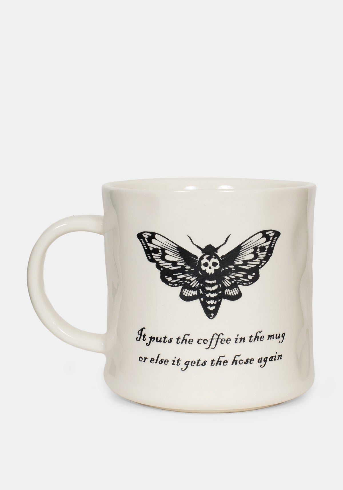 Morwen Motte Slogan Becher