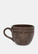Ashwyn Witches Tile Debossed Mug (Brown)