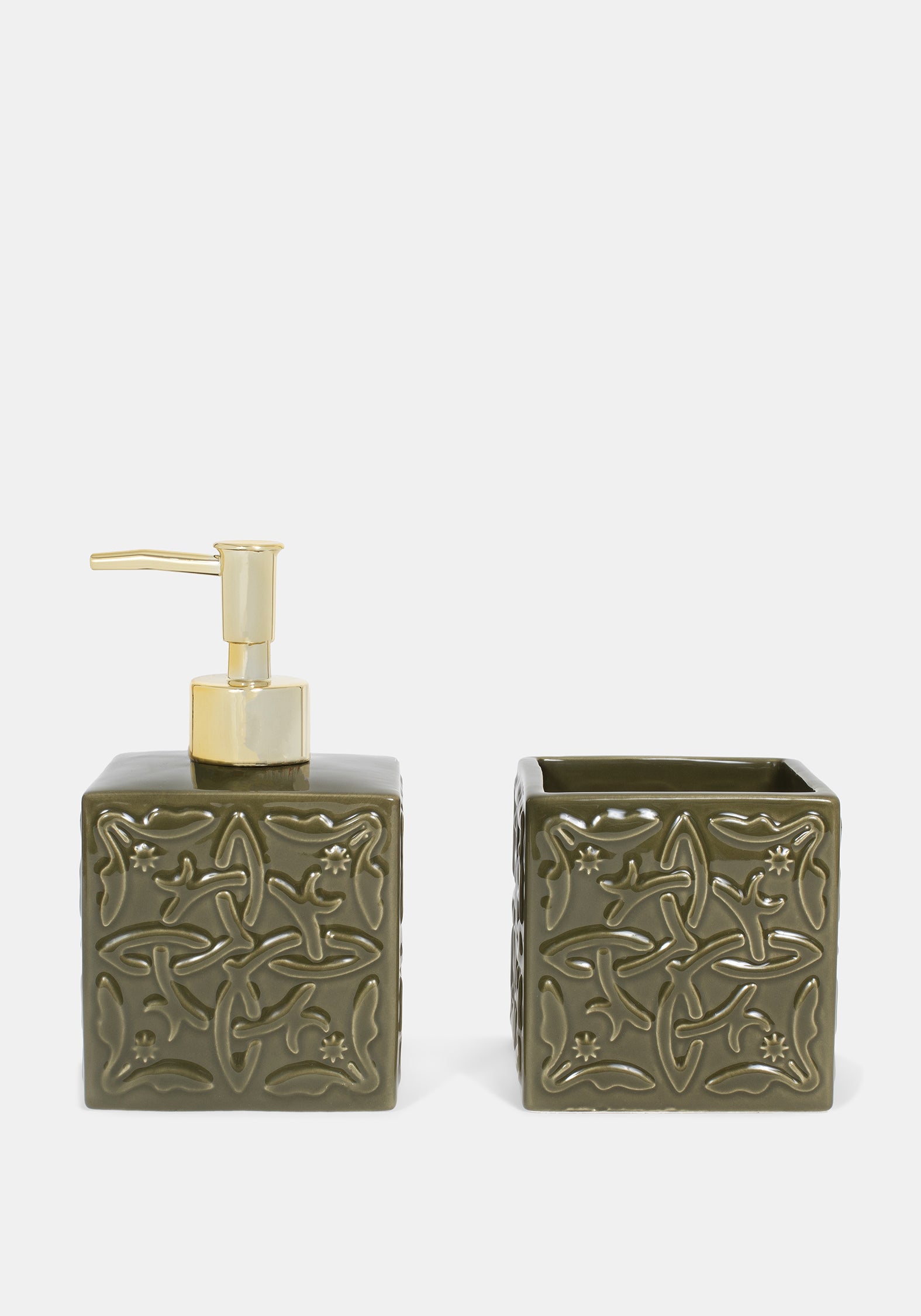 Ashwyn Hexen Tile Badezimmer Set