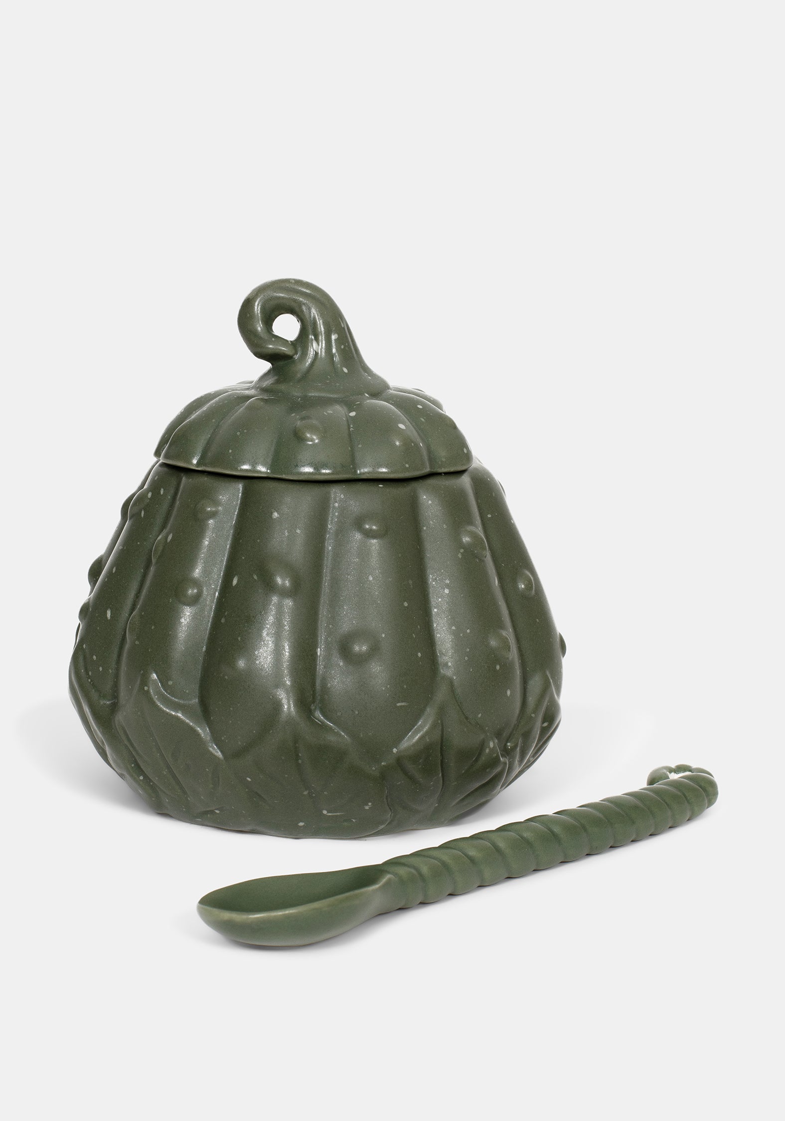 Wickhollow Kürbis Schmuckstück Schüssel Mit Lid & Löffel