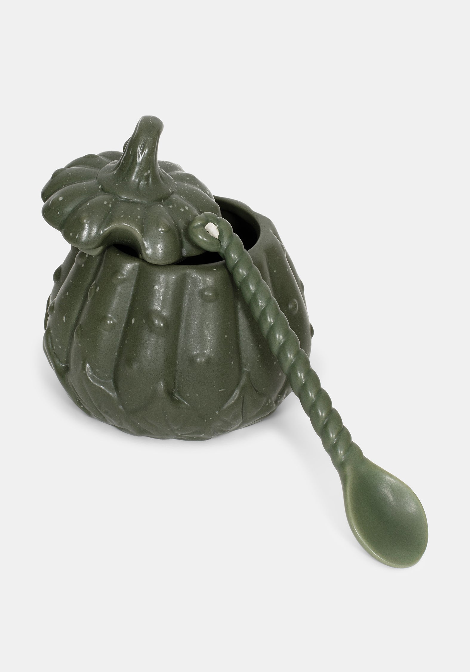 Wickhollow Kürbis Schmuckstück Schüssel Mit Lid & Löffel