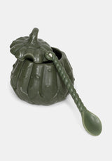 Wickhollow Gourd Trinket Bowl with Lid & Spoon