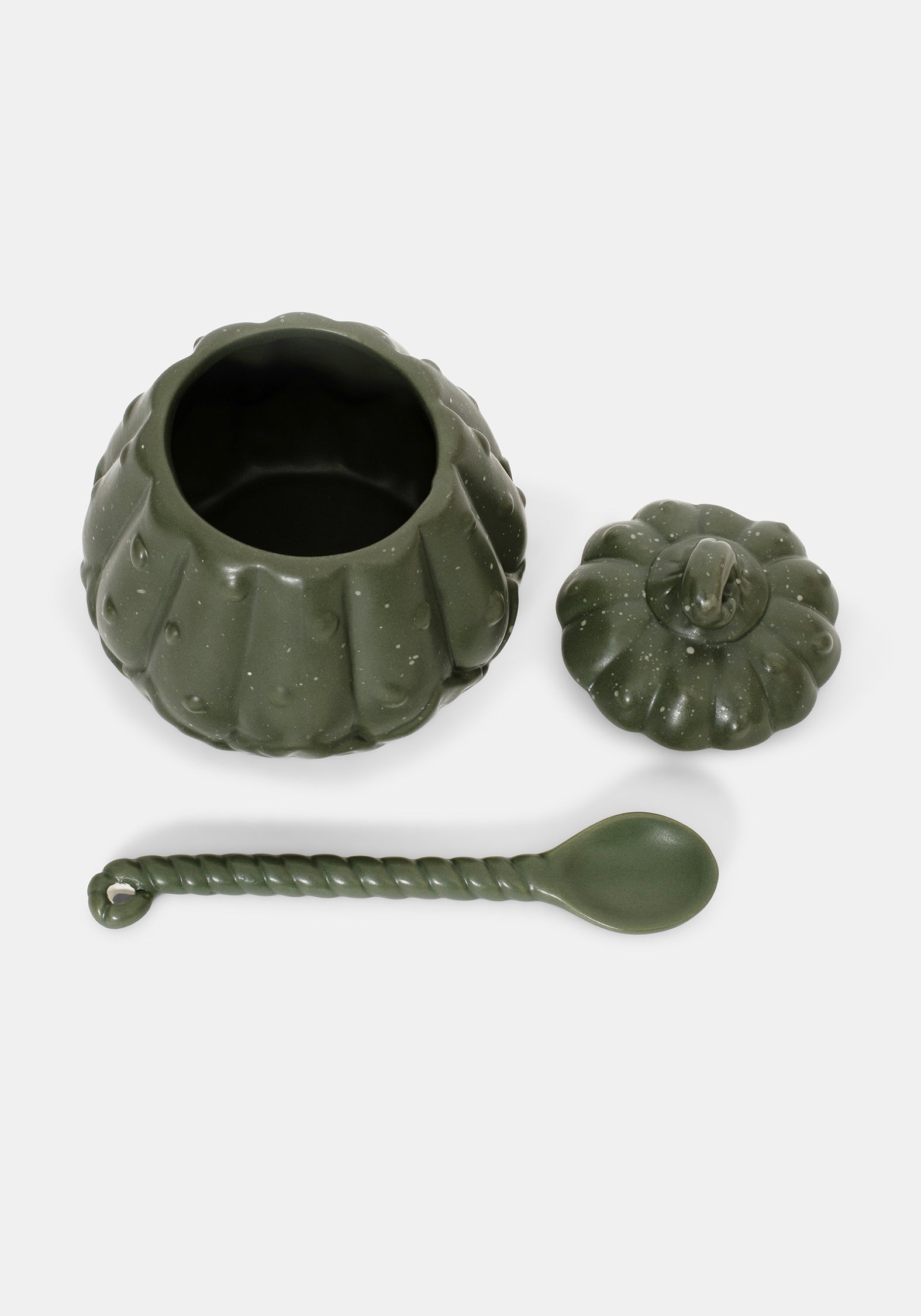 Wickhollow Kürbis Schmuckstück Schüssel Mit Lid & Löffel