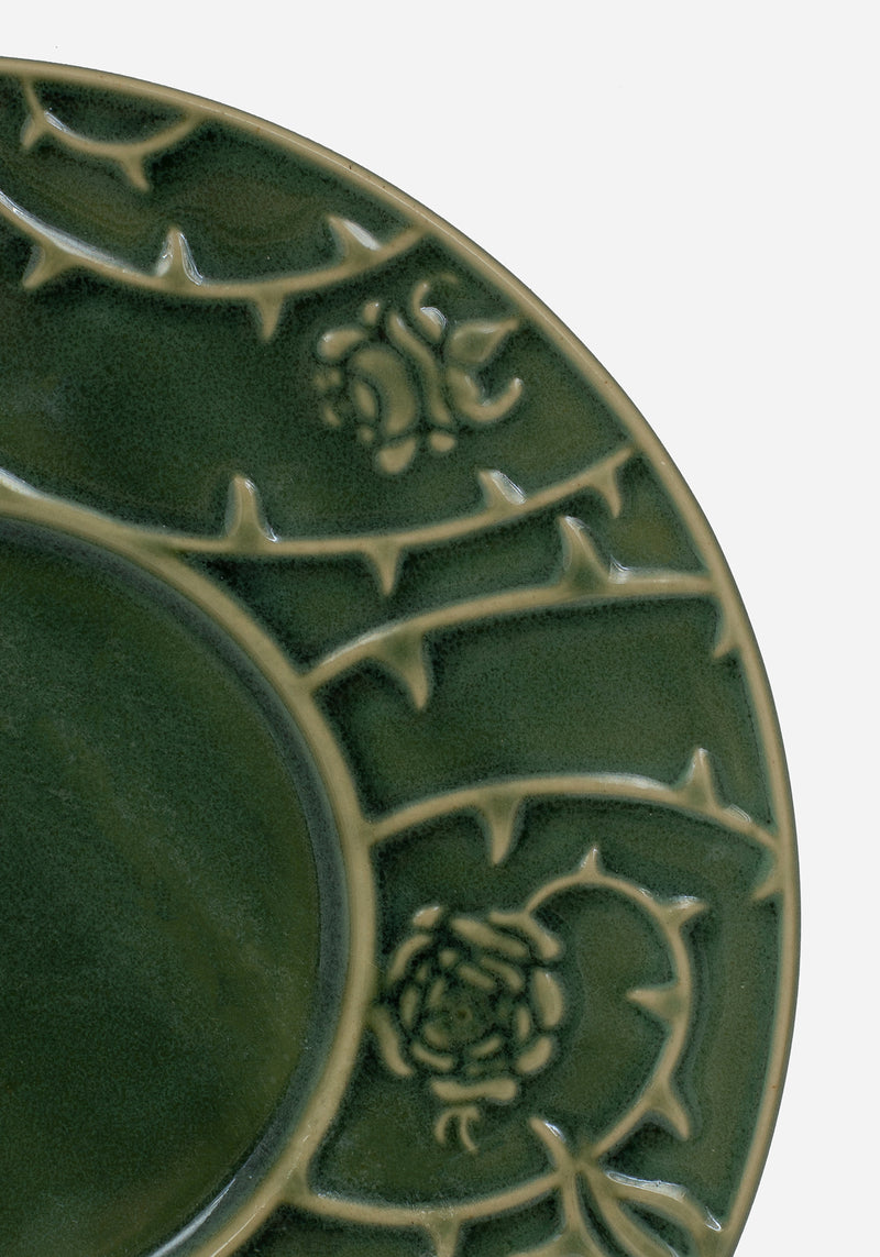 Rosethorn Blumenmuster Geprägt Cup Und Saucer Set