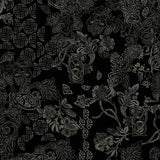 Surge Celtic Print Ruffle Neck Midi Dress