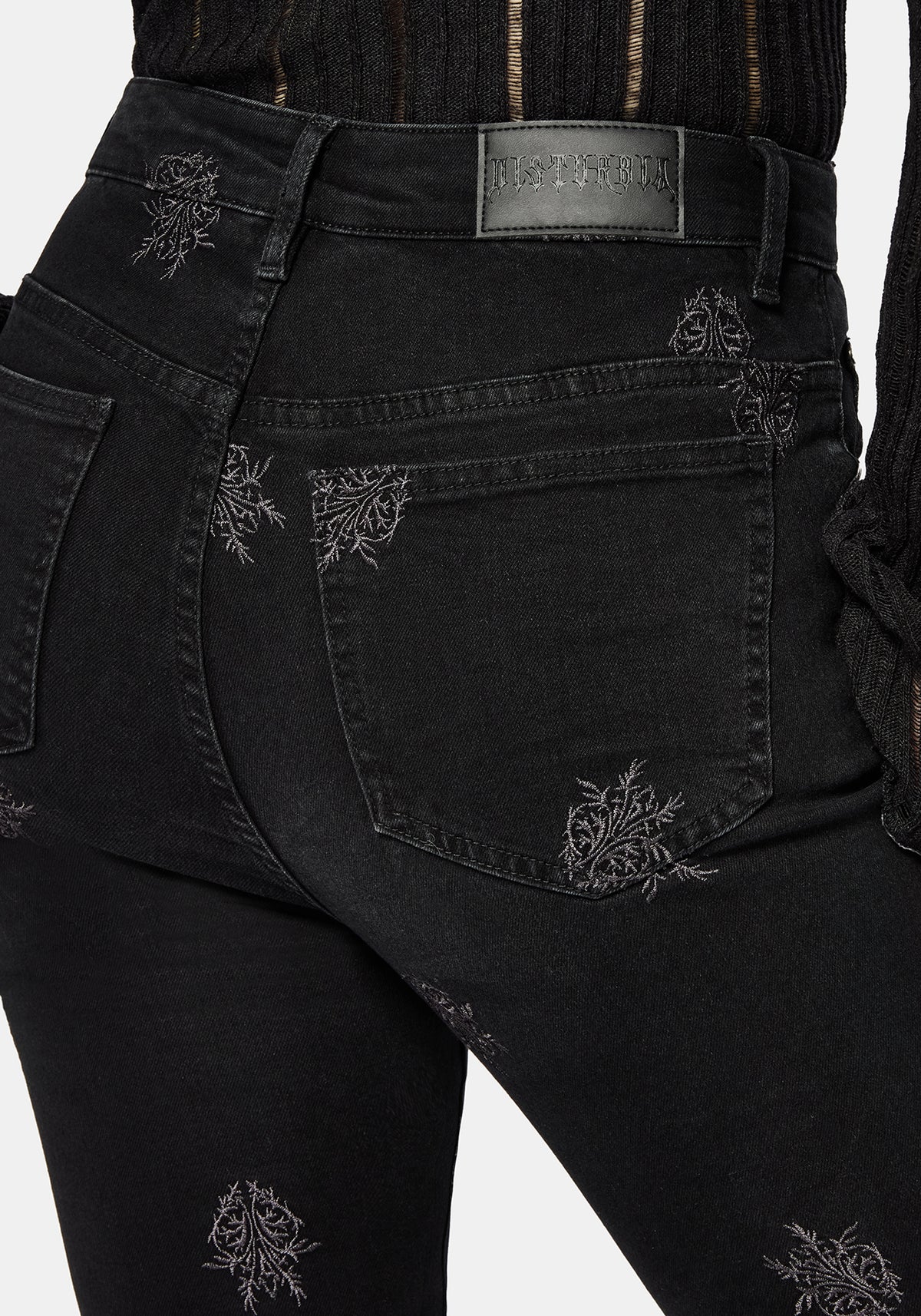 Selin Bestickt Denim Schmal Jean