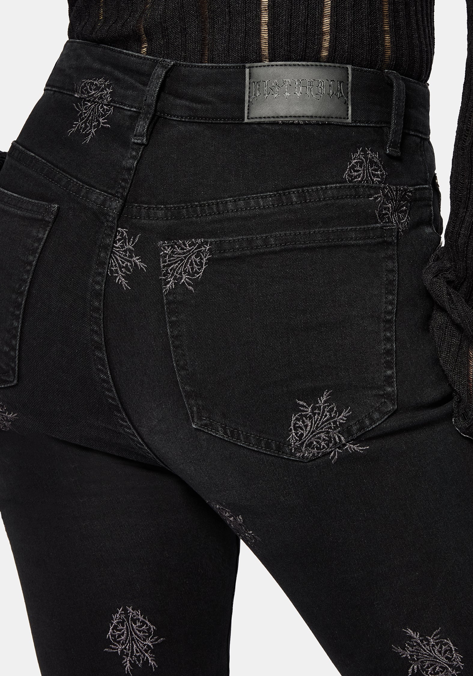 Selin Bestickt Denim Schmal Jean