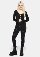 Selin Bestickt Denim Schmal Jean