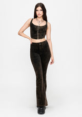 Reign Brushed Denim Ausgestellt Jeans
