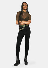 Abundance Embroidered Denim Skinny Jean