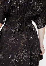 Peaseblossom Celestial Krawatte Back Mini Kleid