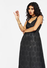 Semine Celestial Bedruckt Cami Midi Kleid