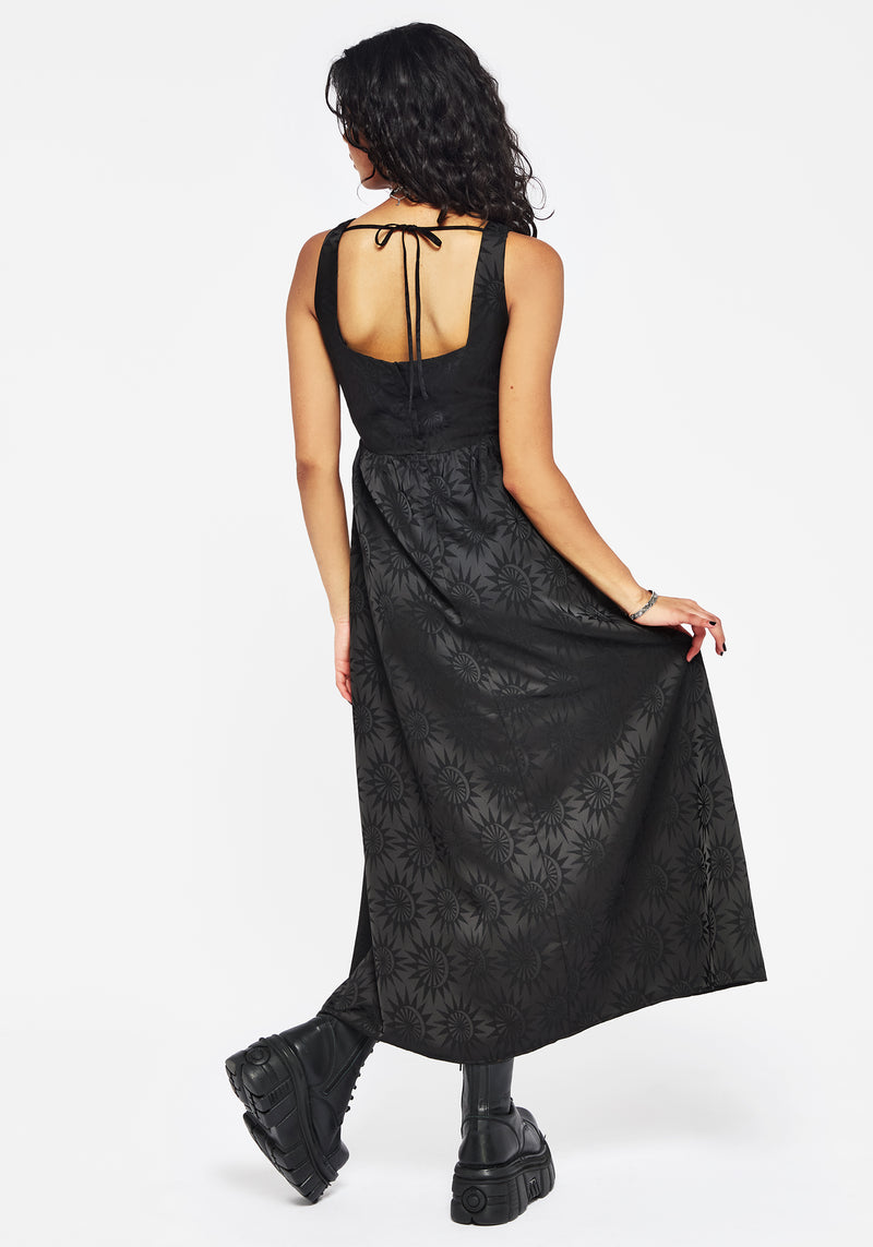 Semine Celestial Bedruckt Cami Midi Kleid