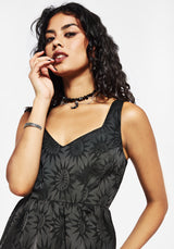 Semine Celestial Bedruckt Cami Midi Kleid
