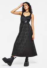 Semine Celestial Bedruckt Cami Midi Kleid