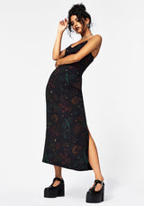 Phoenix Dragon Bedruckt Cami Midi Kleid