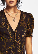 Azazel Schlange Bedruckt Midaxi Kleid
