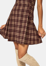 Mirela Prüfen Schürzenkleid Mini Kleid