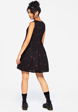 Sublime Witches Knot Bestickt Mini Kleid