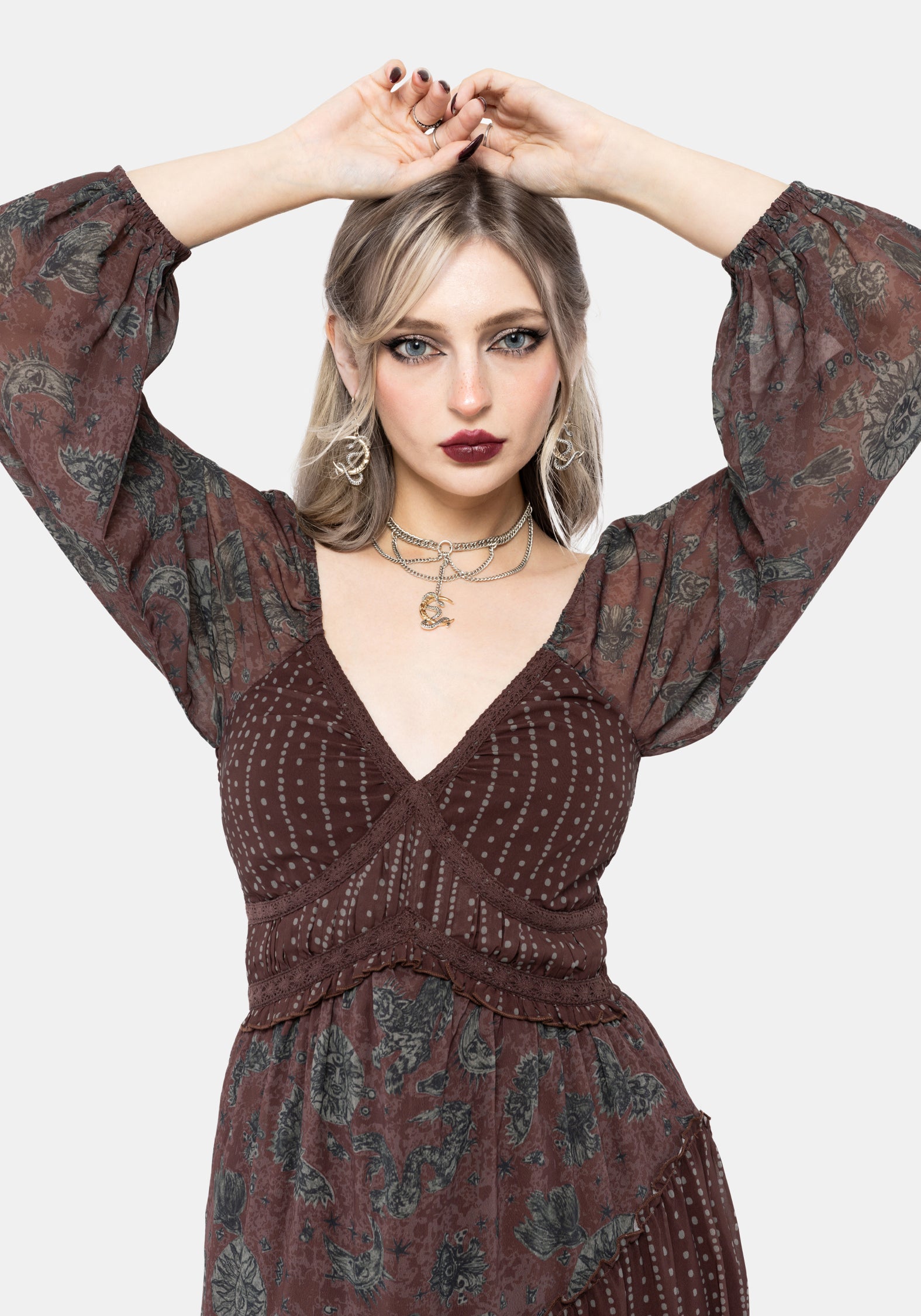 Pact Paisley Maxi Dress