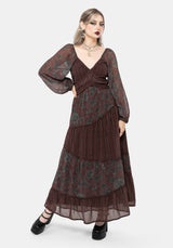 Pact Baumwolle Mischung Paisley Maxi Kleid