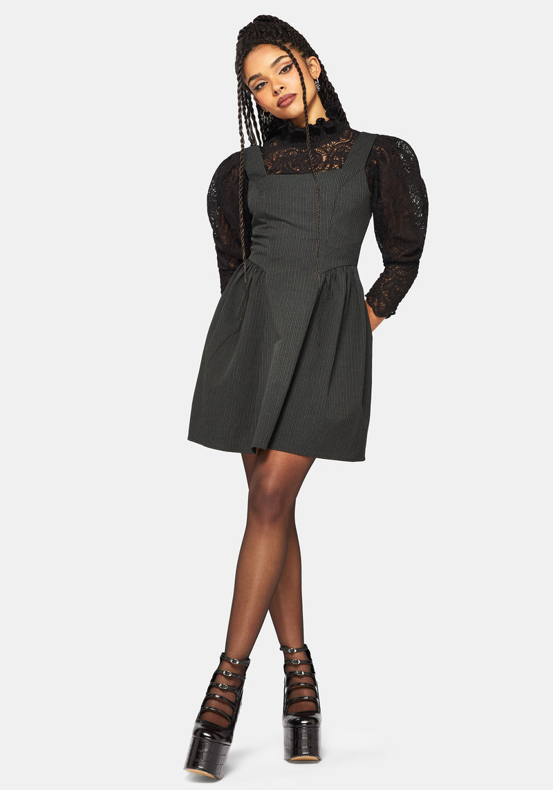 Cairn Stripe Corset Mini Dress