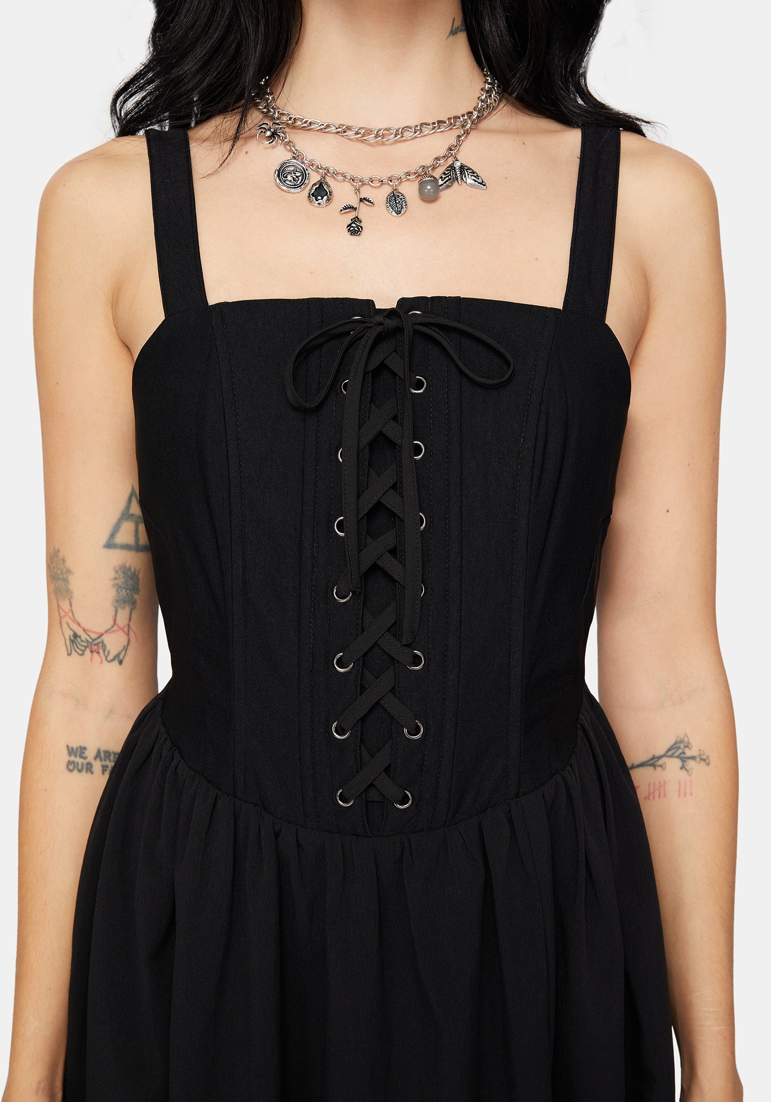 Miranda Midi Korsett Kleid
