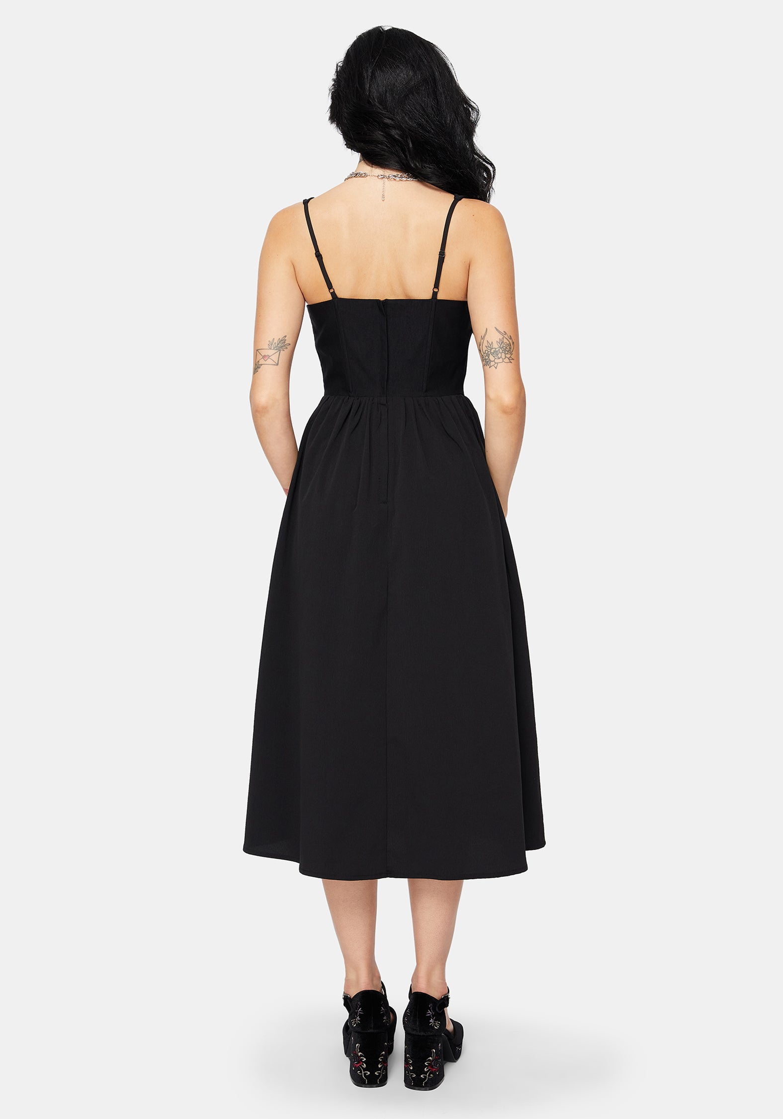 Miranda Midi Korsett Kleid
