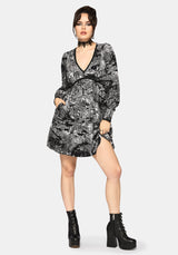 Nara Boudicca Printed Mini Dress