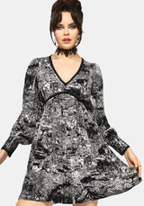 Nara Boudicca Printed Mini Dress