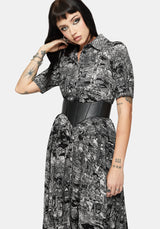 Nara Boudicca Bedruckt Midaxi Kleid