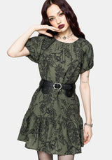 Orla Fingerhut Mini Rüsche Kleid